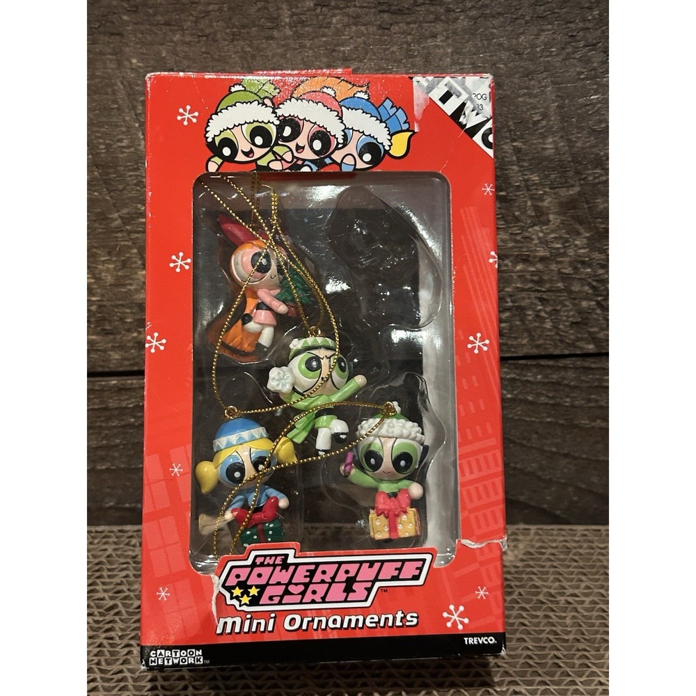 Powerpuff Collectible Christmas Ornaments-RARE COLLECTIBLE MISSING‎ ONE